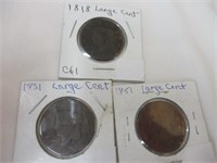 (3) Large cents