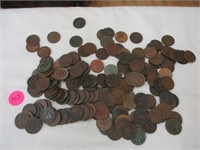 170 Indian pennies