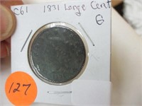 1831 Large cent