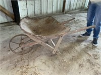 Old Wheel Barrel