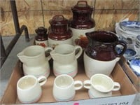 McCoy canisters & pitcher set