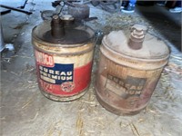 Metal Oil Cans