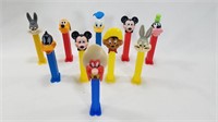 Lot of 10 Disney Character PEZ Dispensers