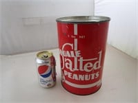 Grosse canne de Salted peanuts Vintage