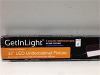 GET IN LIGHT 32" LED UNDERCABINET FIXTURE