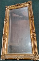 Rectanglar Wooden Mirror
