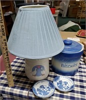 Goose Lamp and Blueware