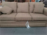LazBoy Hide-A-Bed Sofa Olive/Brown