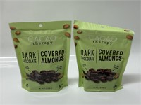 *2PCS LOT*200g CACAO THERAPY D.C. COVERED ALMONDS
