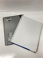 **2PCS LOT**HILROY 5SUBJECT 360PAGES NOTEBOOK