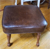 Leather Upholstered Stool