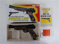 Vtg Power Line Model 1200 C02 BB Pistol w/ Box