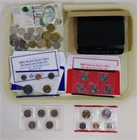 Proof Set & Foreign Coin Lot