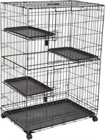 AMAZONBASICS: 3-TIER CAT CAGE PLAYPEN