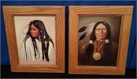 2 Native American Prints