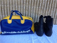 Automobile Club Livorno Bag and  Military  Boots