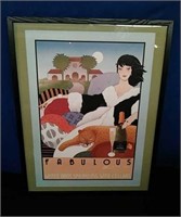 Fabulous Wine Cellars poster-Framed
