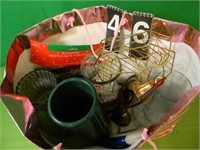 Bag with Vases and Decorations