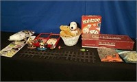 Box lot, Board Games, Stuffed Toys