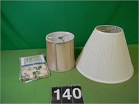 2 Lamp Shades and a Curtain Topper