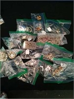 16 Pieces Misc Jewelry-Watch, Necklaces, Pins