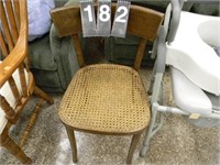 1800'S Chair Woven Bottom
