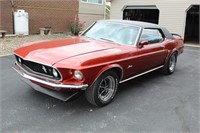 1969 FORD GRANDE' MUSTANG 302 ENGINE