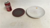 Frankoma and van briggle plates