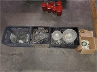 Large Lot of assorted Glassware (approx 50)