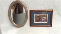 Picture and mirror