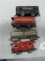4 COLLECTIBLE TRAINS