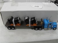 MATCHBOX TRUCK AND TRAILER WITH CABS
