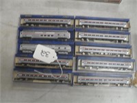 10 BACHMANN N SCALE TRAINS