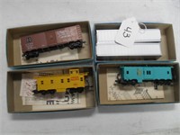 3 ATHEARN TRAINS AND 2 ATHEARN CONTAINERS