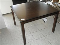 MAHOGANY SQUARE DINING TABLE