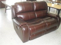 UPHOLSTERED ELECTRIC RECLINING LOVE SEAT