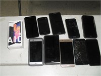 GROUP OF CELLPHONES (UNKNOWN WORKING)