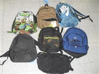 GROUP OF BACKPACKS