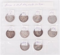 Coin 10 Key Date - S Mint - Silver Morgan Dollars