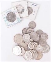 Coin Assorted Silver Quarters & Halves