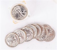Coin 20 Walking Liberty Silver Half Dollars In AU+
