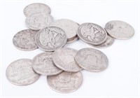 Coin 15 Assorted 90% Silver Halves