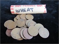 Roll of Unsearched Wheat Pennies