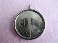 1964 Great Alaska Earthquake Silver Coin