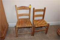 2pc Child's Chairs