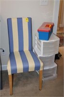 Side Chair, Plastic Storage Containers