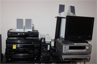 Stereo Denon, CD changer, Receiver AVR 1500, Onkyo