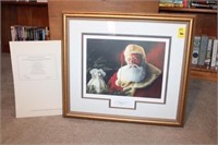 Framed Art; Artist Proof 1/25 "Reverent Silence" b