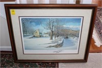 Artist Proof 1/25 "The Carriage House at Cone Mano