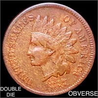 1877 DDO Indian Head Penny NICELY CIRCULATED